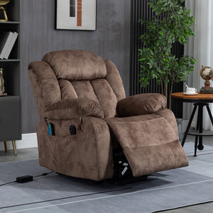 uhomepro Massage Recliner Chair, Electric Heated Power Lift Recliner Chairs for Adults, Recliner Sofa for Seniors 330 lb Capacity with 5 Vibration Modes, Heating Cushions