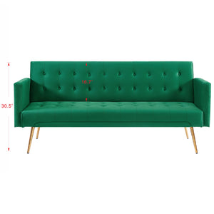 uhomepro Futon Sofa Bed, Convertible Sofa and Couch for Living Room