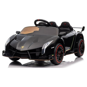 Electric Vehicle for Girls Boys, Licensed Lamborghini Ride on Toy 12 Volt Ride on Cars with Remote Control, 3 Speed, Battery Powered, MP3 Player, Lights, Horn, Gift for Kids