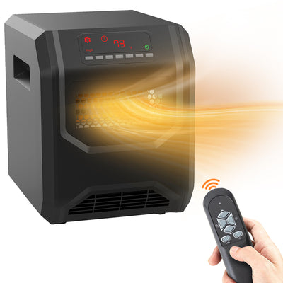 uhomepro Electric Heaters, Safe Infrared Quartz Electric Heater Portab -  Uhomepro