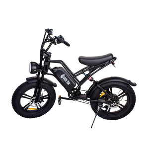 uhomepro 700W Electric Bike for Adults, Shimano 7-Speed Electric Mountain Bicycles, 48V 15AH Removable Battery, LCD Display and Headlight, Black