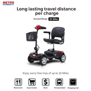 uhomepro Compact 4 Wheel Electric Mobility Scooter for Adult, Q30