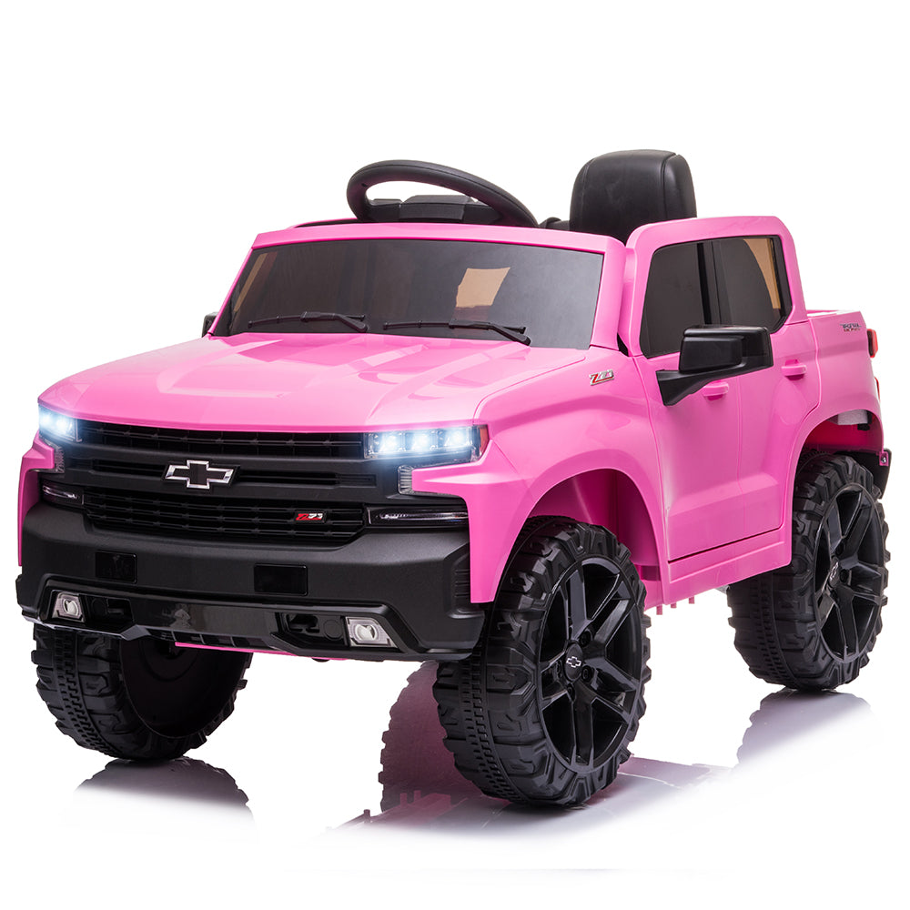 12V Kids Ride On Car Truck with Remote Control, Chevrolet