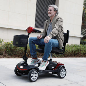 uhomepro Compact 4 Wheel Electric Mobility Scooter for Adult, Q30