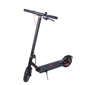 uhomepro Folding Electric Scooter, 500W Motor, 10" Tires, 34 Miles Range, Dual Brakes, Commuter Electric Scooter for Adults, Load 264 lbs