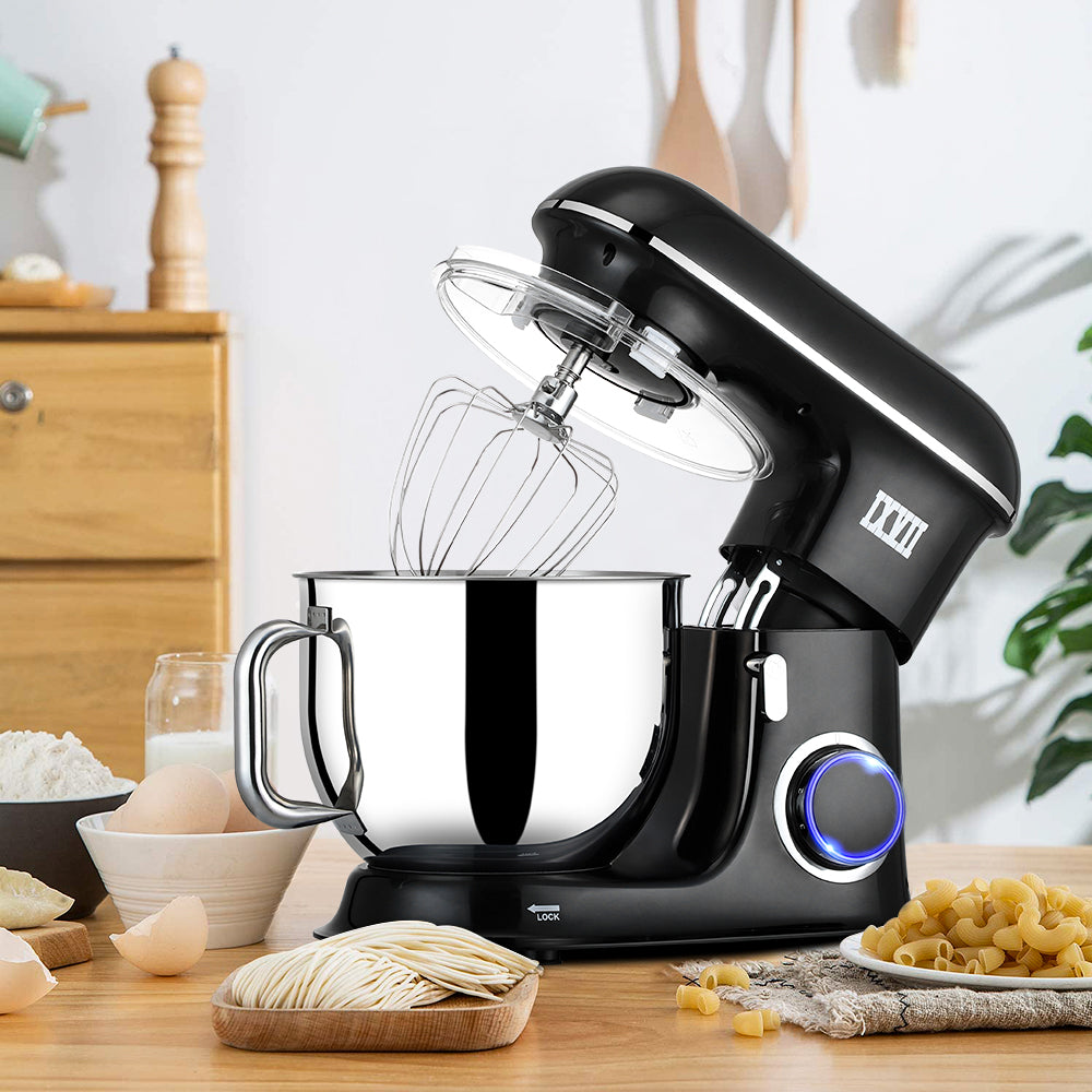 uhomepro 8.5QT Stand Mixer for Home Commercial, 6+0+P-Speed Tilt-Head 660W  Kitchen Dough Mixer, LED Display Electric Cake Mixer With Dough Hook