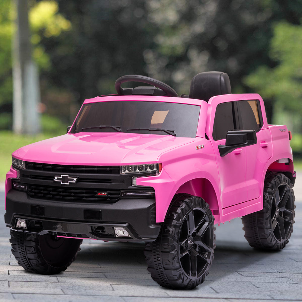 12V Kids Ride On Car Truck with Remote Control, Chevrolet