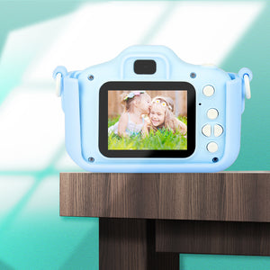 uhomepro Kids Selfie Camera, Digital Cameras 1080P 2.0 Inch, 32GB SD Card, 20MP Dual Cameras, Q7