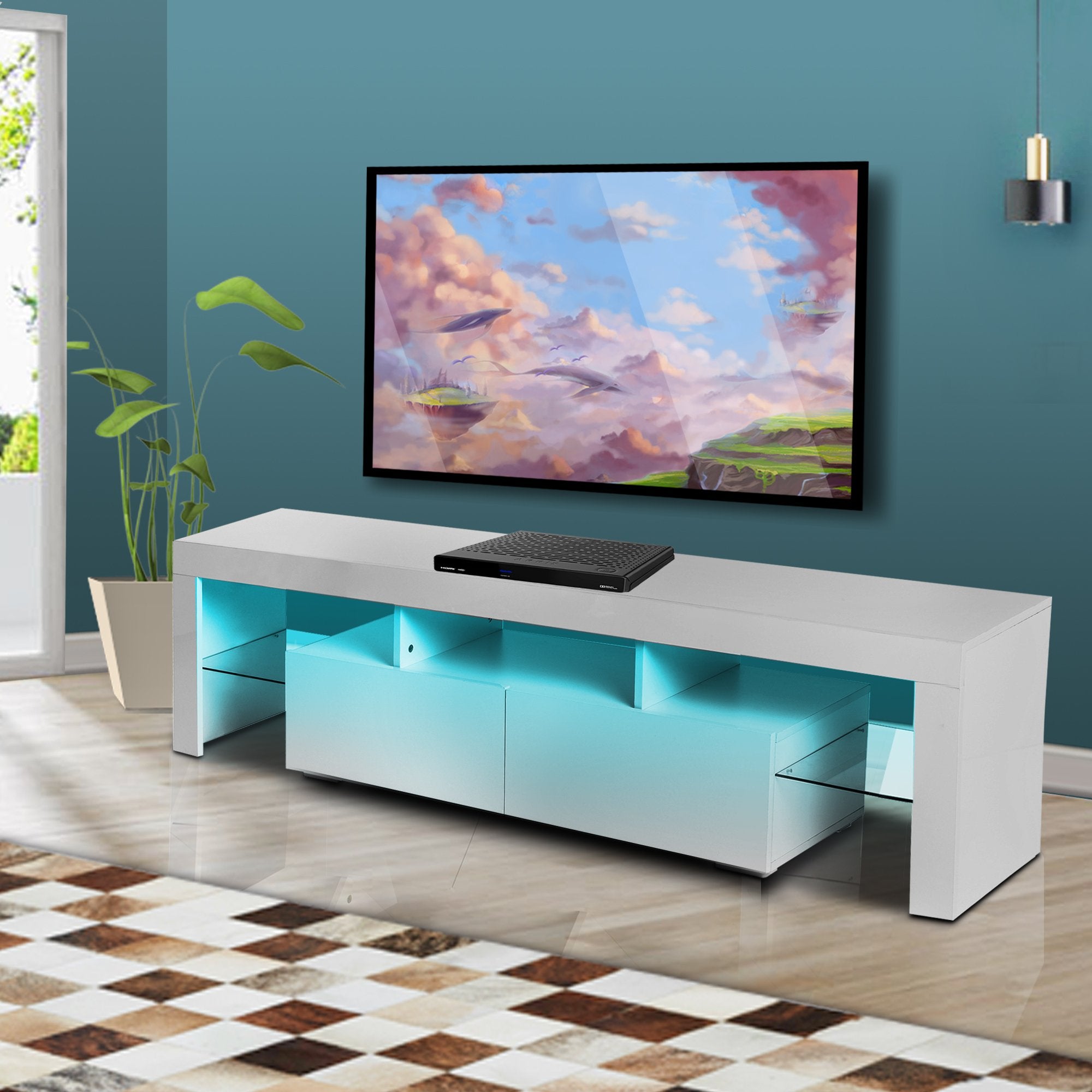 uhomepro TV Stand for TVs up to 70, Living Room UK