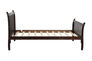 uhomepro Twin Bed Frame for Kids, Classic Platform Bed Frame with Headboard and Footboard, Modern Twin Size Bed Frame with Wood Slats Support, Holds 300 lb, No Box Spring Needed