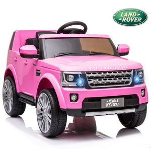 12V Ride on Toys, Kids Ride on Cars with Parent Remote, Battery-Powered Ride on Truck Car RC Toy, Pink Ride on Toys for Boys Girls, 3 Speeds, LED Lights, Music, J5333