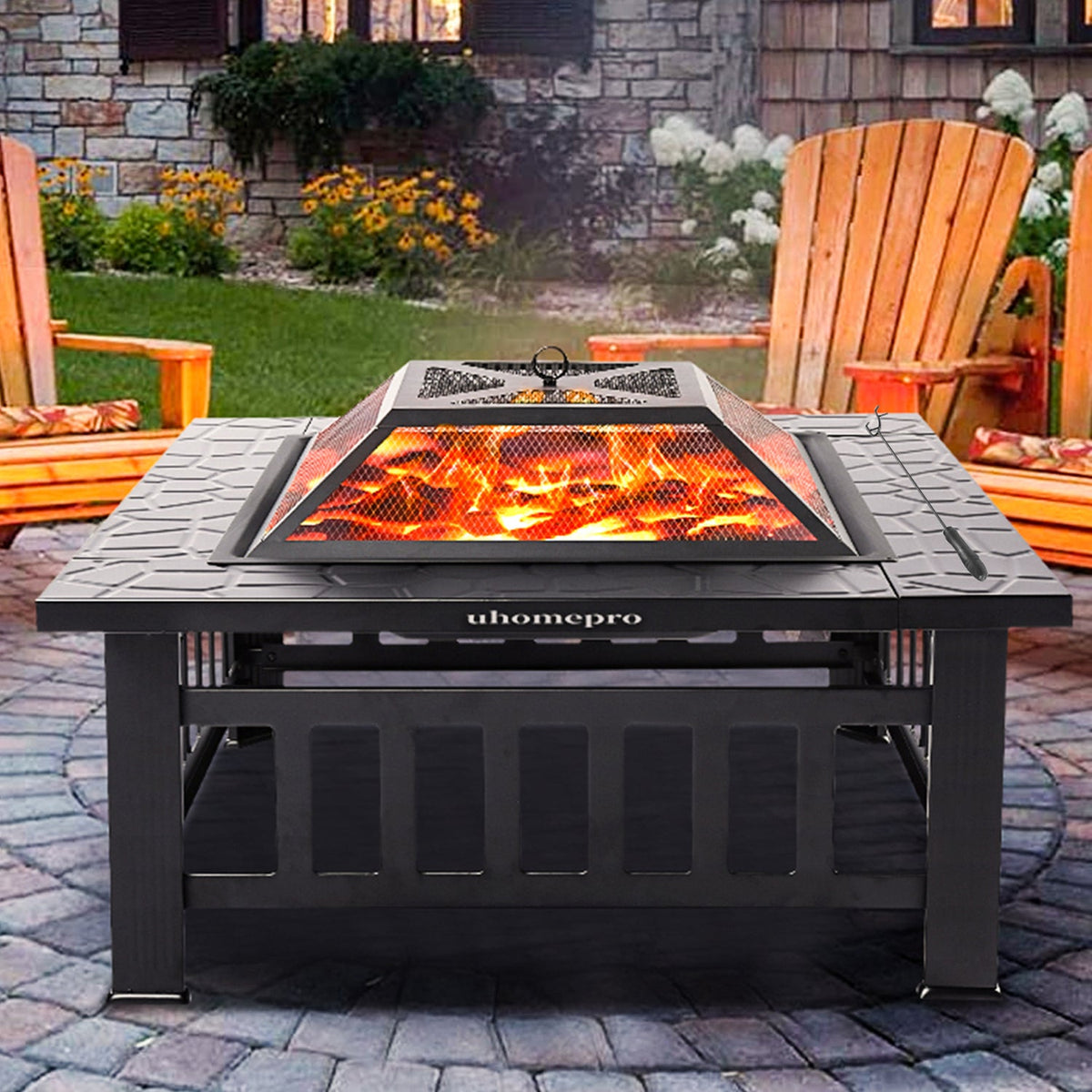 【USED】BGO TP TABLE 風 BONFIRE GO OUTSIDE Fire Pits for Outside, UHOMEPRO 32