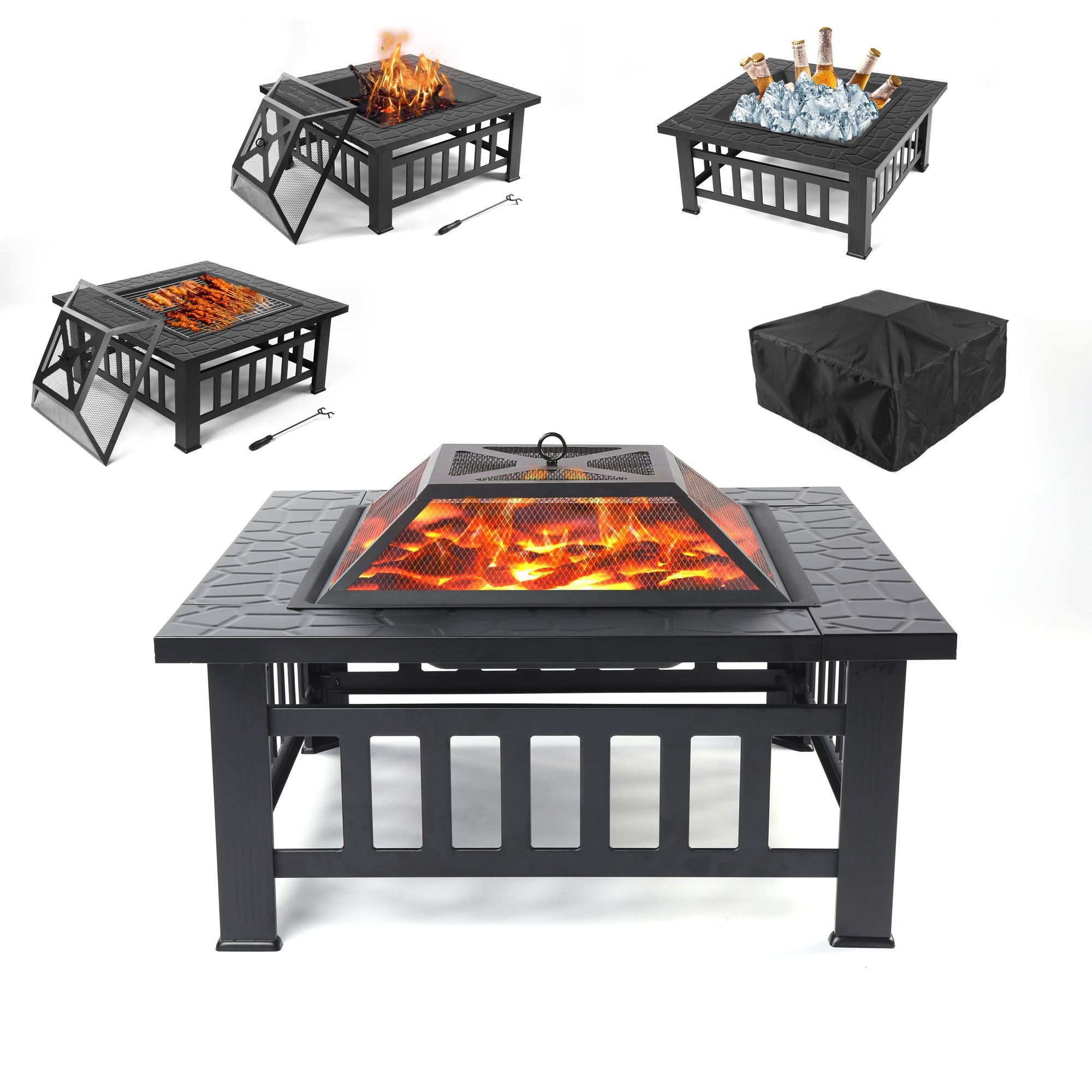 Fire Pits for Outside, UHOMEPRO 32