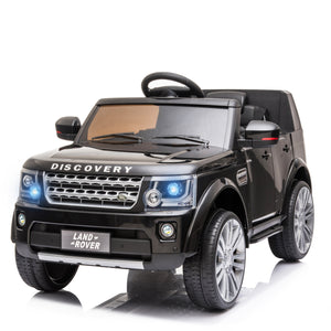 Licensed Land Rover Discovery 12 V Battery Powered Ride on Cars with Remote Control, 3 Speeds, LED Lights, MP3 Player, Kids Electric Vehicle Ride on Toys for Boys Girls