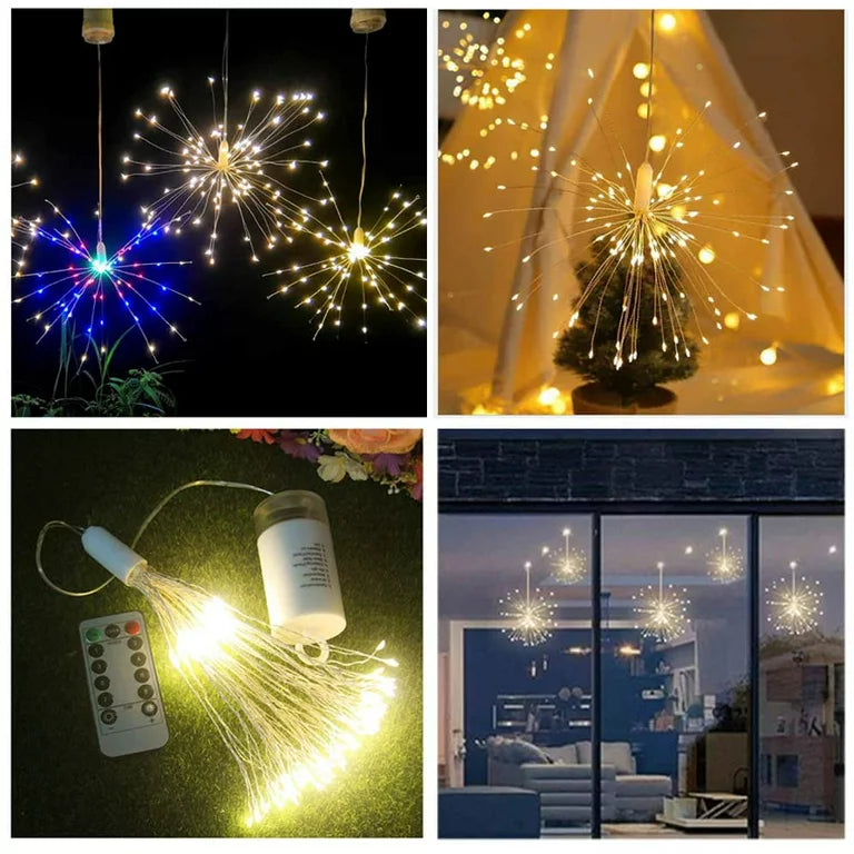 LED Starburst Fairy Lights Remote Control, Best Selling Hanging