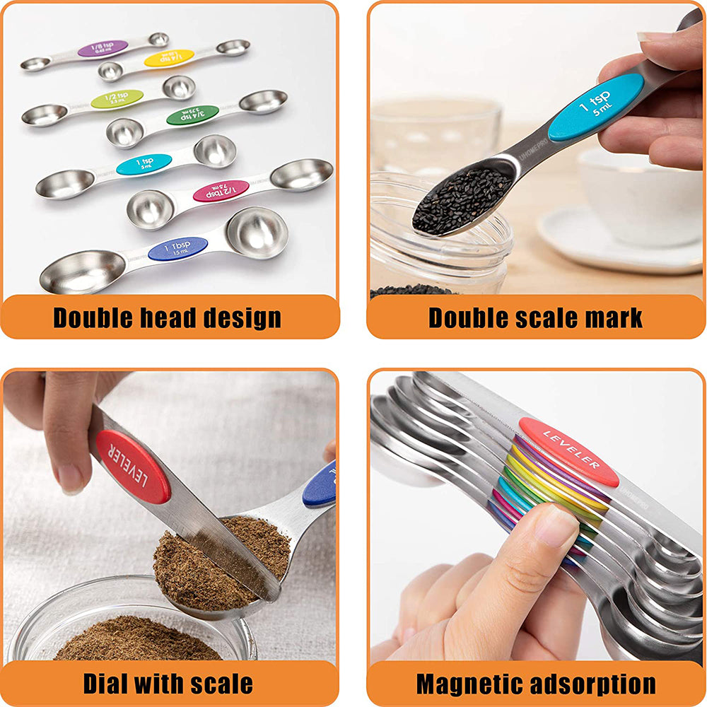 MEKBOK Set of 8 Stainless Steel Measuring Spoons – MEKBOK ONLINE