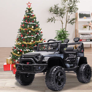 Electric Vehicles for Kids, 12 Volt Ride on Truck Car with Remote Control, Battery Powered Ride on Toys for Boys Girls, 3 Speeds Ride on Cars with MP3, LED Lights, CL47