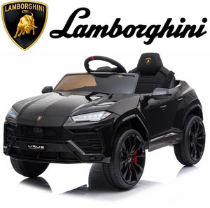 Ride on Toys for 3-4 Year Olds Boy Girl, Lamborghini 12 V Kids Ride On Car with Remote Control, Battery Powered Power Vehicles with LED Lights, MP3 Player, Horn, Birthday Gift, W02