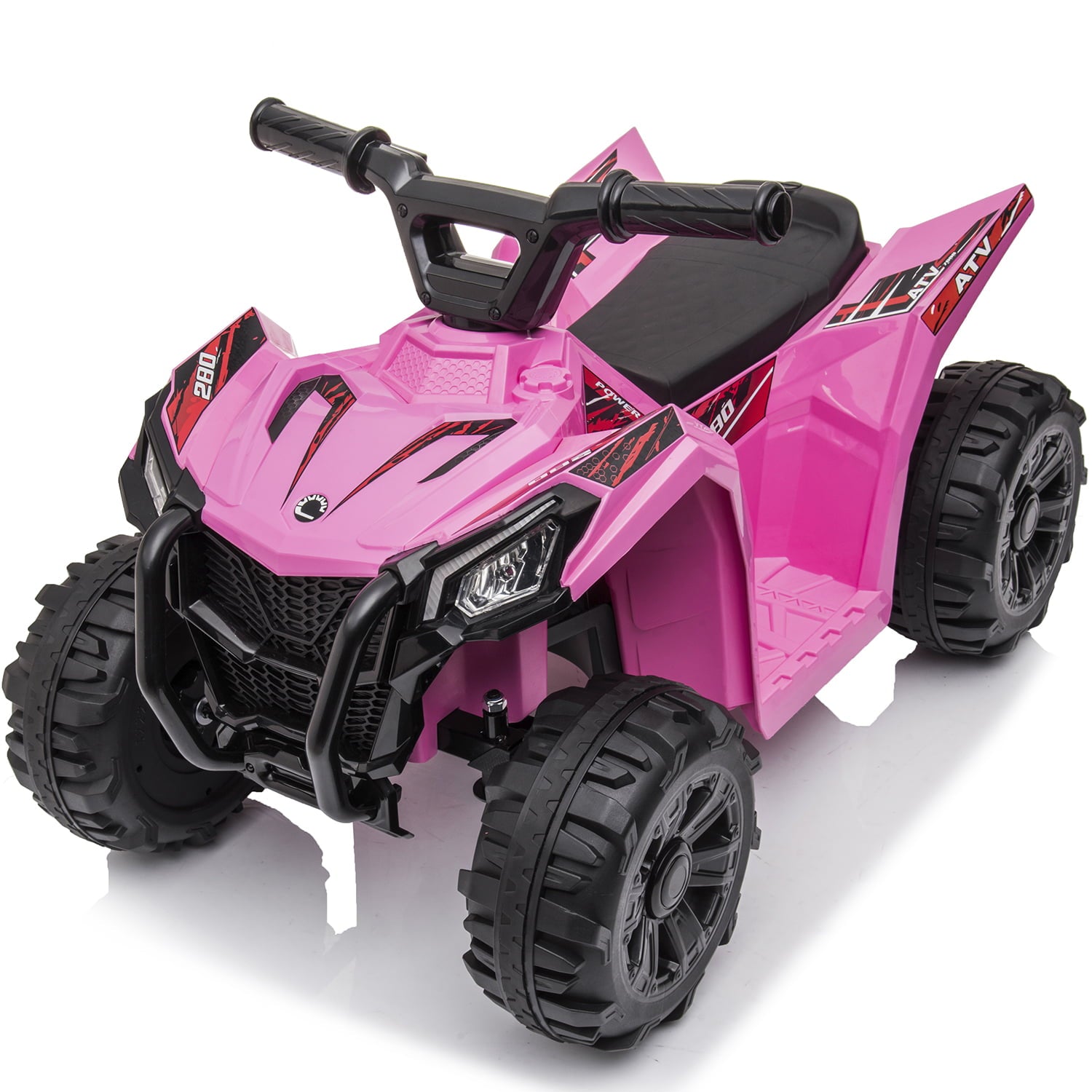 uhomepro 6V Kids Electric Quad ATV 4 Wheels Ride On Cars Toy for Girls -  Uhomepro
