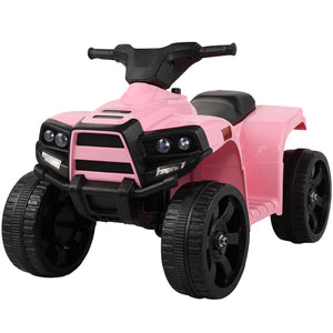 uhomepro 6V Pink Electric Powered Ride On Quad for Girls Boys