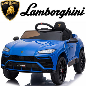 Electric Vehicle for Boys Girls Gifts, Licensed Lamborghini Power Kids Ride on Toys, 12V Battery Powered Ride on Cars with Remote Control, 3 Speeds, LED Light, MP3 Player, Horn, Pink, W16377