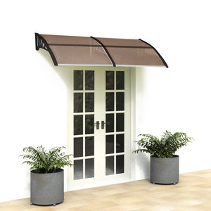 78" x 39" Front Door Awnings Canopies, Modern Polycarbonate Window Awning Cover, Patio Eaves Canopy Decorator, Door Window Rain Cover, Window Awning for Home Office, Home Decoration, W8230