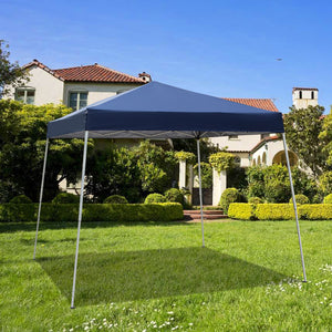 10 x 10 Outdoor Canopy Tent, Commercial Instant Canopies Tents for Outside, Folding Canopy with Carrying Bag, Waterproof Easy Set-Up Outdoor Party Gazebo Tent for Patio, UV Protection Shelter