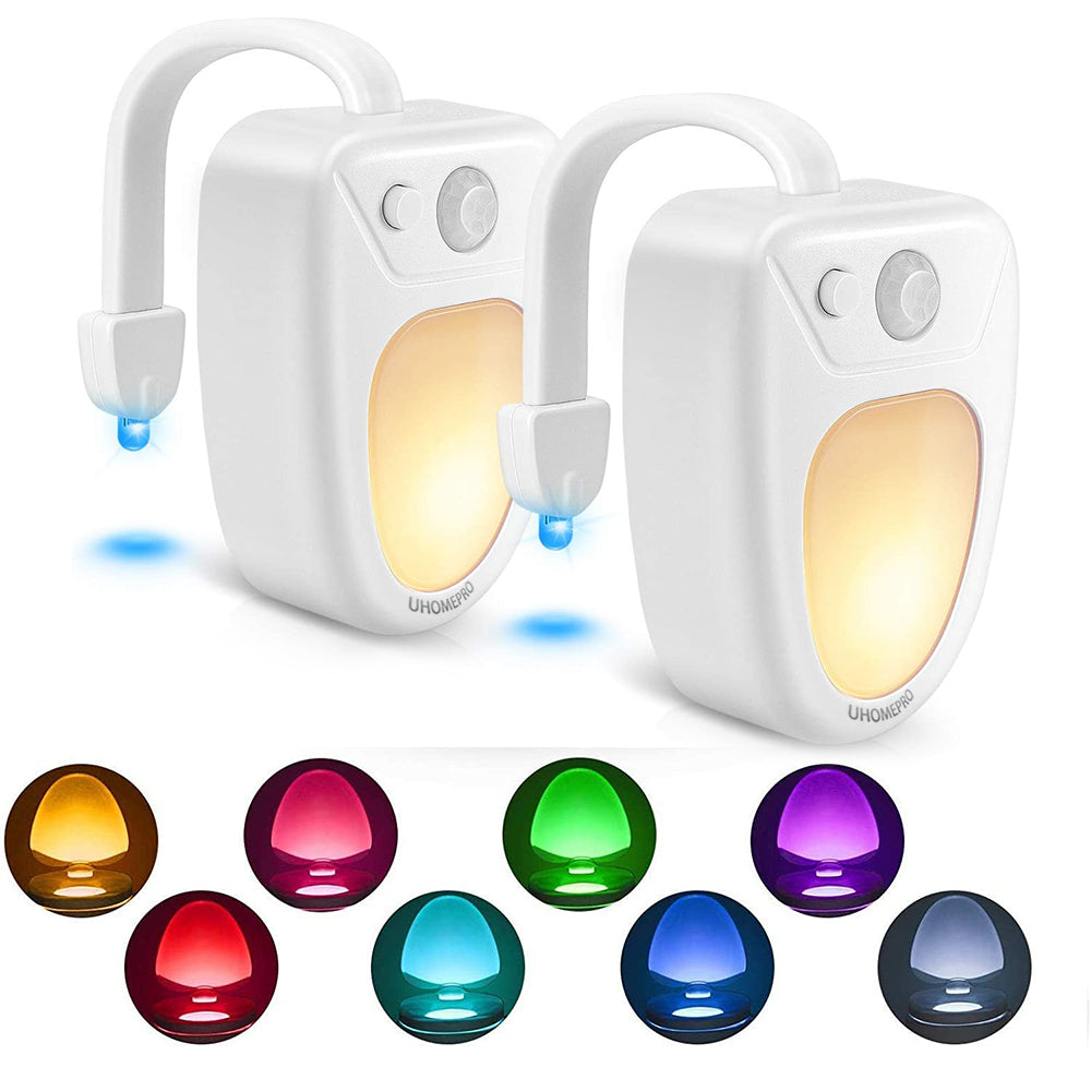 Glow-Up Color-Changing Motion Sensor LED Toilet Light